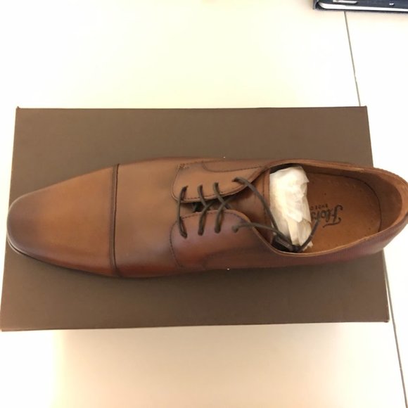 Florsheim Postino Cap Toe Oxford, Cognac, M 9.5 - Picture 2 of 4